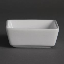 Olympia Mini Square Dishes 85mm (Pack of 12)