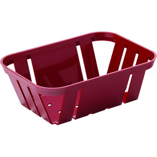 Red Munchie Basket 7.5 X 5.5 Inch (19 X 16.5cm) Box Of 24 UTT CA4403005-000-B01024