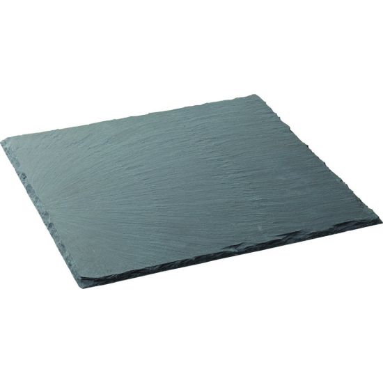 Square Slate Platter 11 Inch (28cm) Box Of 6 UTT CT0028-000000-B01006