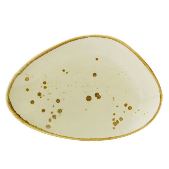 Earth Linen Oblong Plate 10 Inch (25cm) Box Of 6 UTT CT2018-000000-B01006