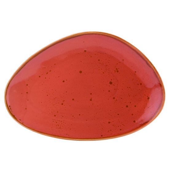 Earth Cinnamon Oblong Plate 14 Inch (35.5cm) Box Of 6 UTT CT2036-000000-B01006