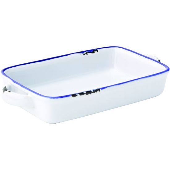Avebury Blue Small Rectangular Dish 6.75 Inch (17.5cm) Box Of 12 UTT CT6006-000000-B01012