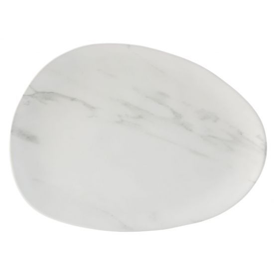 Pebble Platter 16 X 11.75 Inch (41 X 30cm) - White Box Of 6 UTT CT9089-000000-B01006