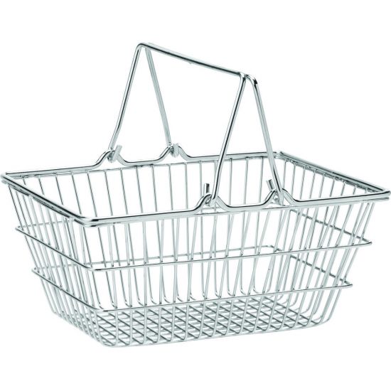 Mini Shopping Basket 7 X 5.25 Inch (18 X 13cm) Box Of 6 UTT F91124-000000-B01006