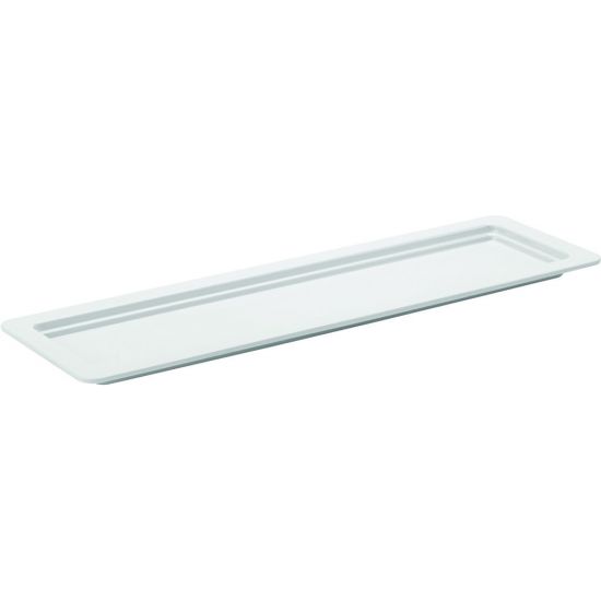 Melamine White Platters GN 2/4 - 0.5 Inch (1.5cm) Deep Box Of 2 UTT JMP098-000000-B01002