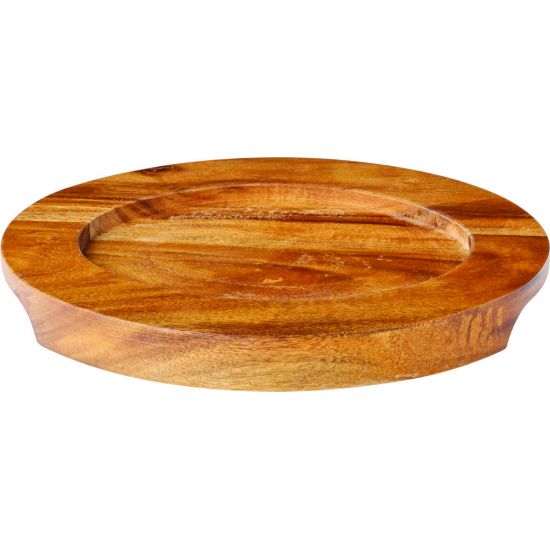 Oval Wood Board 6.75 Inchx 5.25 Inch (17cmx13cm) Box Of 6 UTT JMP801-000000-B01006