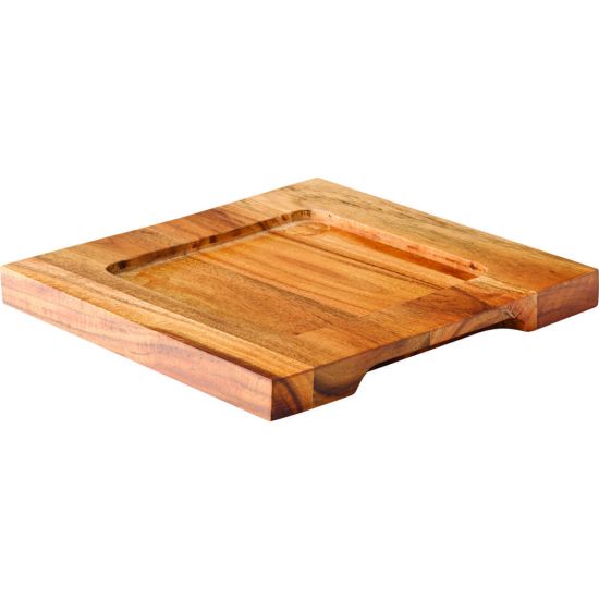 Square Wood Board 7.5 Inch (19cm) Box Of 6 UTT JMP802-000000-B01006