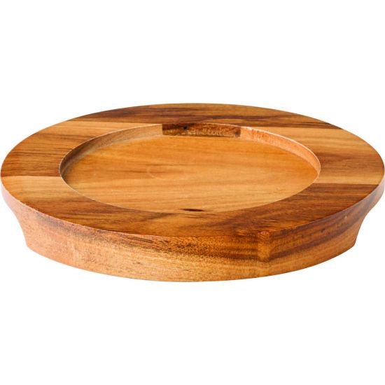 Round Wood Board 5.5 Inch (14.2cm) Box Of 6 UTT JMP804-000000-B01006