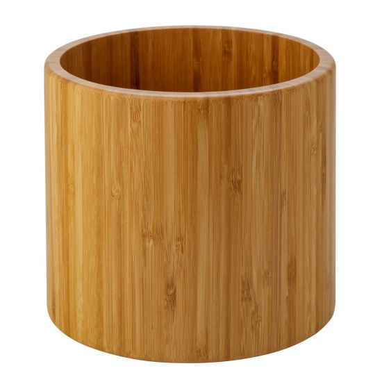 Set Of 3 Bamboo Riser/Display Bowl - Heights: 6, 4.75, 3.5 Inch (15, 12, 9cm), Width: 6.75, 5.5, 4.5 Inch (17, 14, 11.5cm) Set Of 3 UTT JMP959-000000-B01001