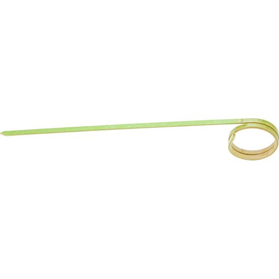 Curly Bamboo Skewer 4.75 Inch (12cm) 10 Packs Of 100 UTT JMP978-000000-B01001