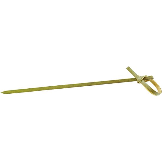 Knot Bamboo Skewer 3.5 Inch (9cm) 10 Packs Of 100 UTT JMP990-000000-B01001