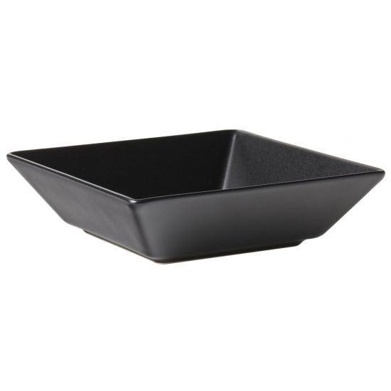 Noir Square Black Bowl 6.75 Inch (17cm) 26oz (74cl) Box Of 12 UTT K10035-000000-B01012
