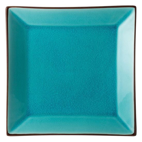 Aqua Square Plate 10 Inch (25cm) Box Of 6 UTT K90029-000000-B01006