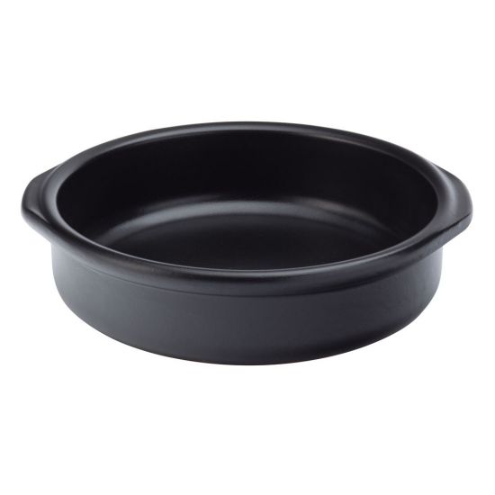 Black Tapas Dish 6.75 Inch (17cm) Box Of 20 UTT M15057-000000-B01020