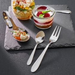 WMF SARA Dessert Knife Stonewashed Cromargan 21cm - Pack of 12